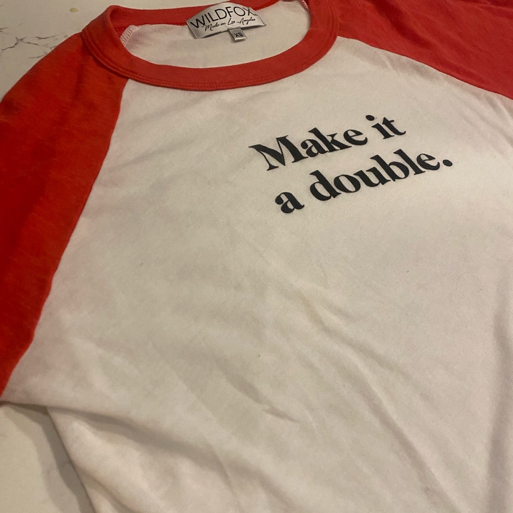 Wildfox Baseball Tee - image 6